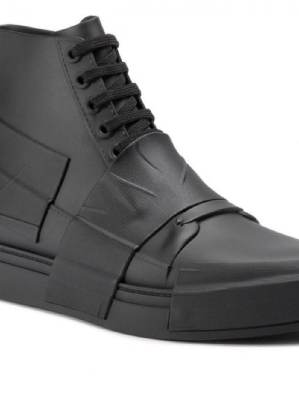 Melissa Women's Black High-Top CREW Sneaker